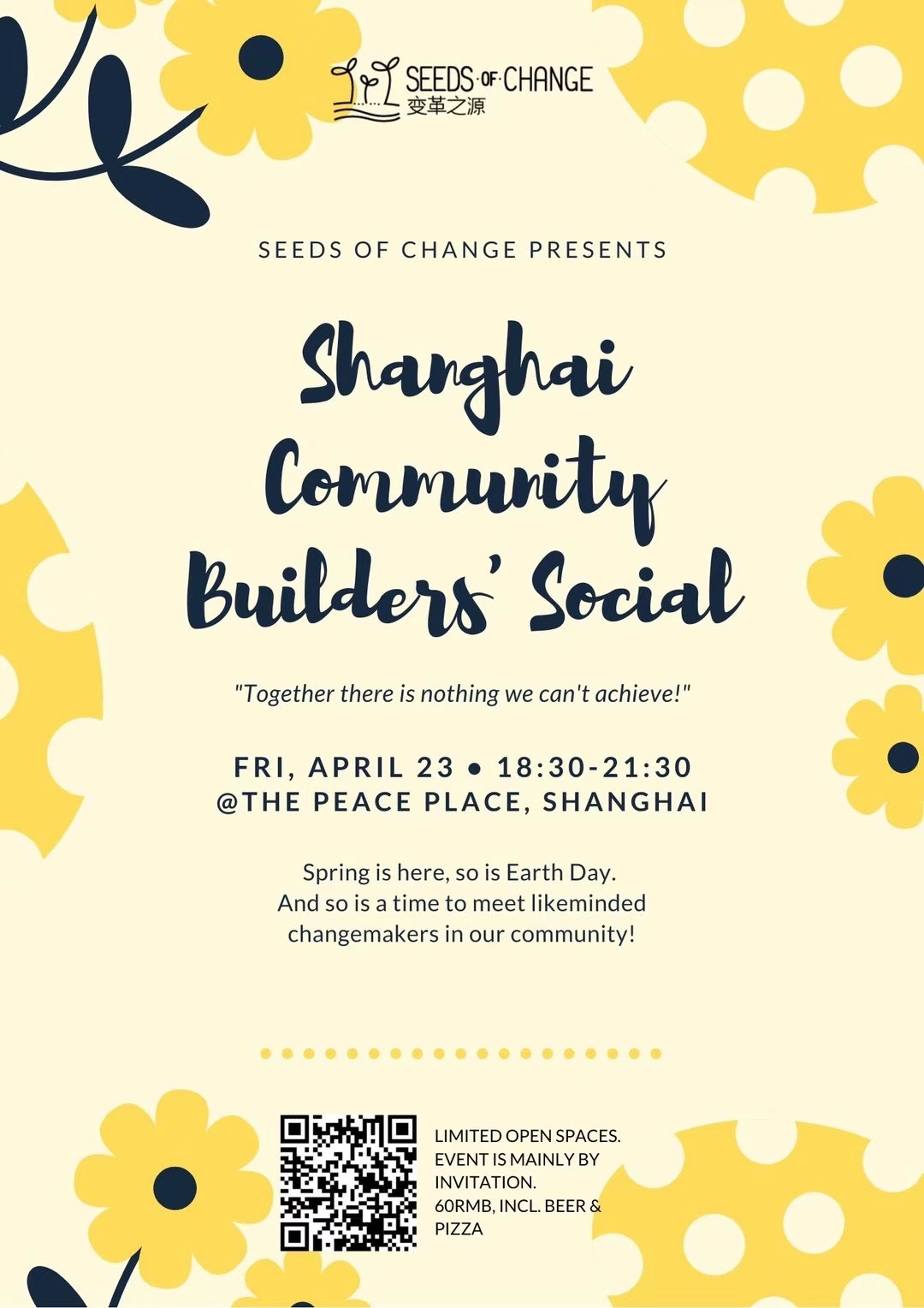 Shanghai Community Builders Social with Seeds of Change | Shanghai Events