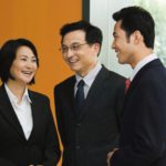 The workplace etiquette in Shanghai