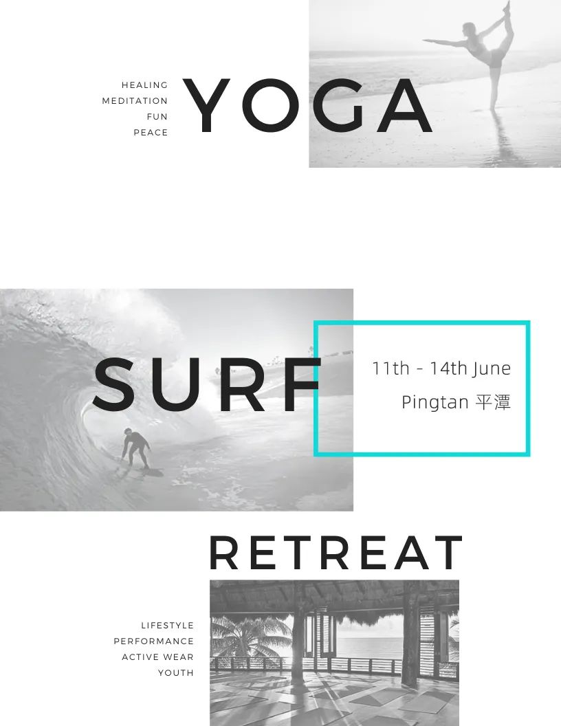 【June Retreat】Yoga + Surf In Pingtan【六月旅修】瑜伽 + 冲浪@平潭