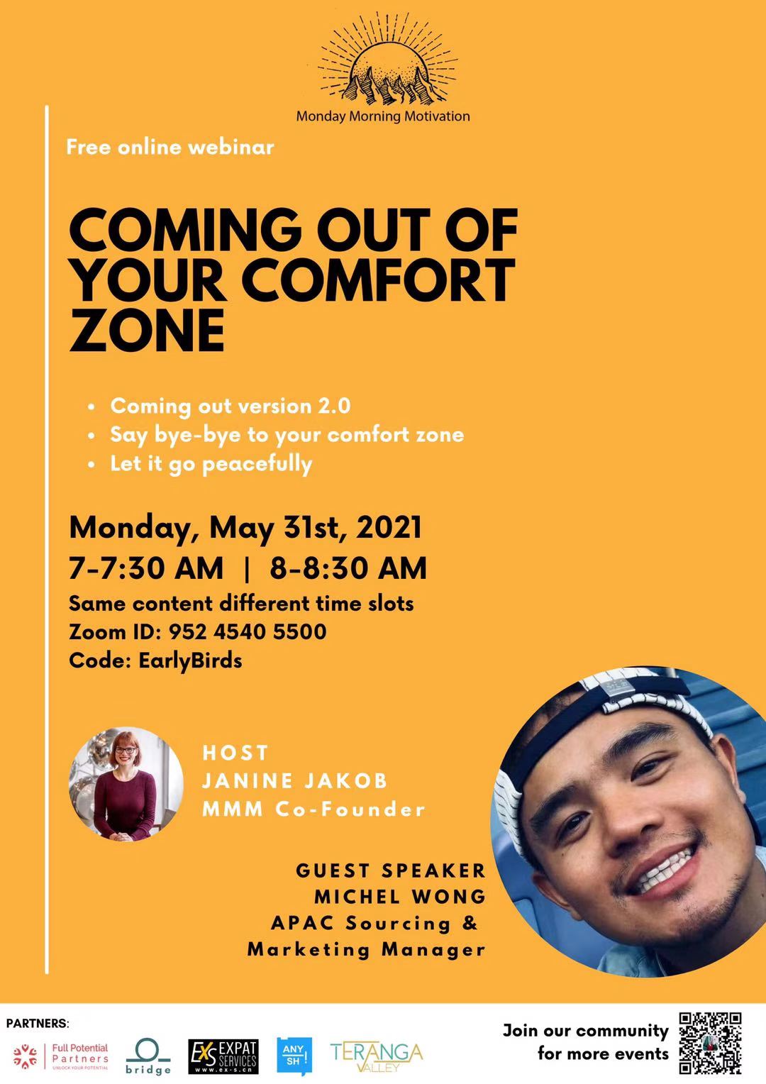 Coming out of your comfort zone | Shanghai Events